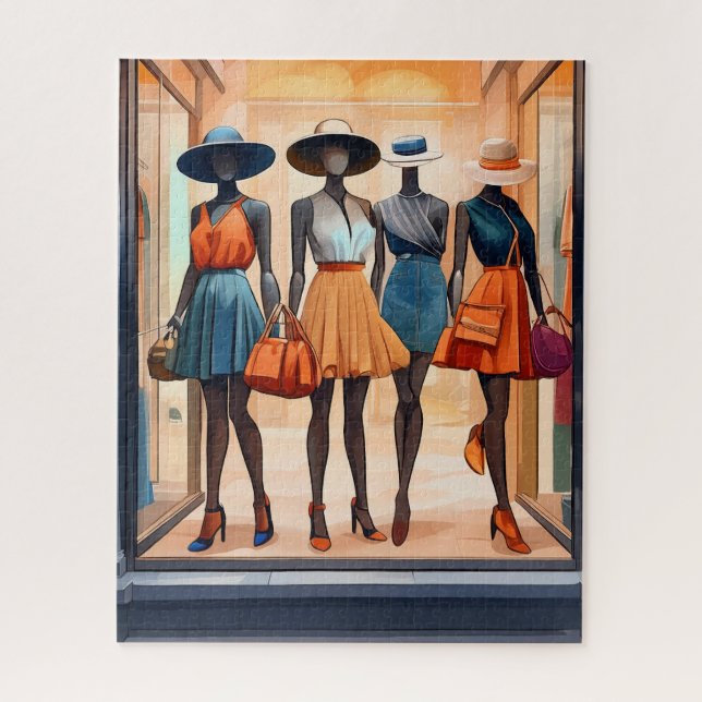 Mannequin Jigsaw Puzzle (Vertical)