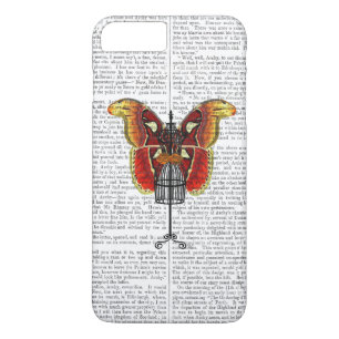 Mannequin Red And Yellow Butterfly iPhone 8 Plus/7 Plus Case