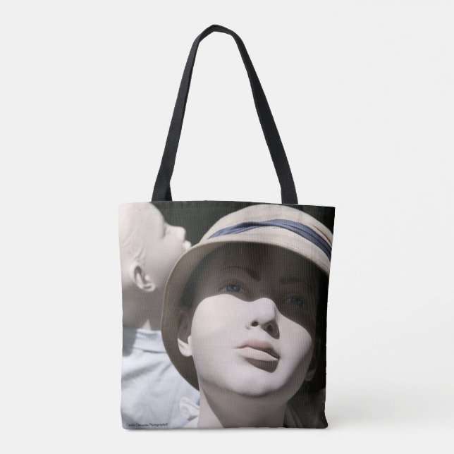 Mannequins Stare Tote Bag (Back)