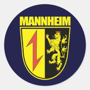 Mannheim Classic Round Sticker