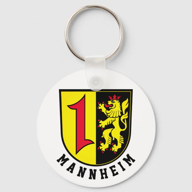 Mannheim coat of Arms Key Ring (Front)