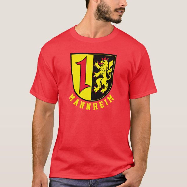 Mannheim coat of Arms T-Shirt (Front)