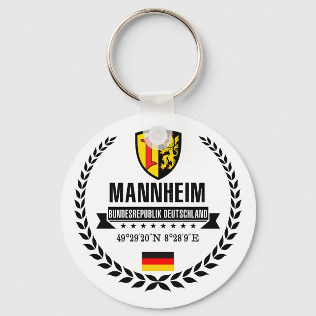 Mannheim Key Ring (Front)