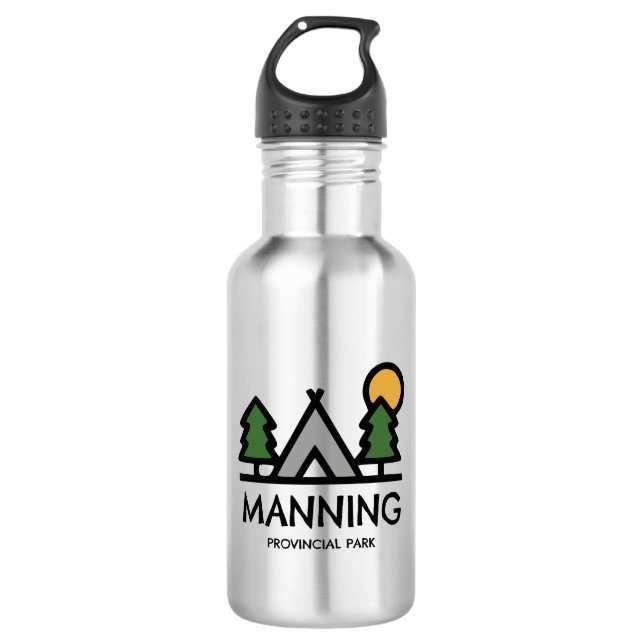 Manning Provincial Park 532 Ml Water Bottle (Front)