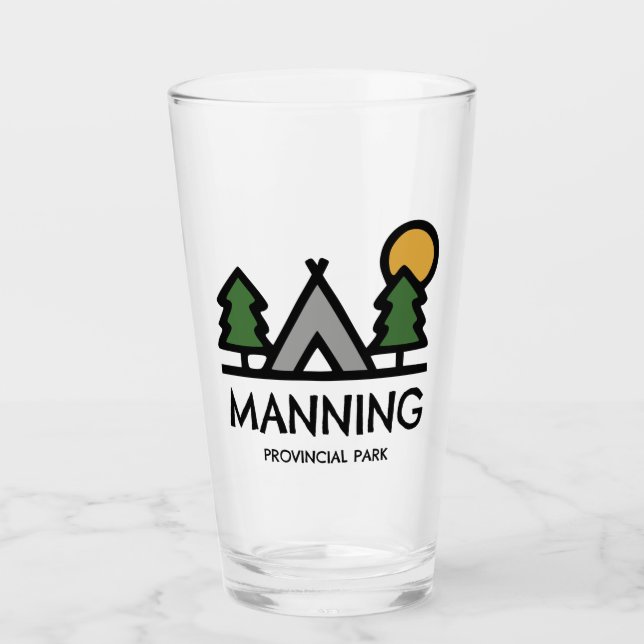 Manning Provincial Park Glass (Front)