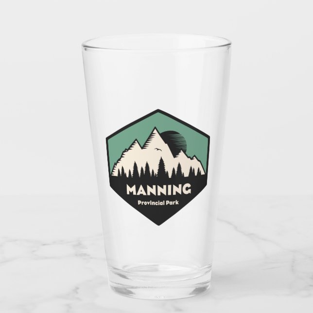 Manning Provincial Park Glass (Front)