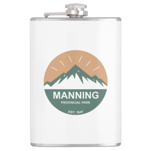 Manning Provincial Park Hip Flask