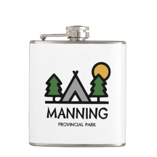 Manning Provincial Park Hip Flask