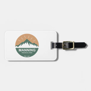 Manning Provincial Park Luggage Tag