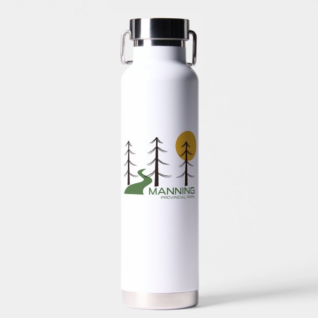 Manning Provincial Park Trail Water Bottle (Front)