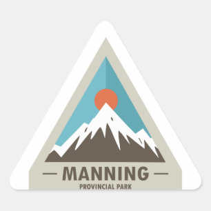 Manning Provincial Park Triangle Sticker
