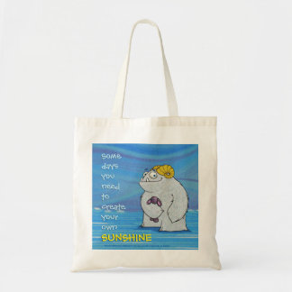 Manny the Yeti, tote Bag