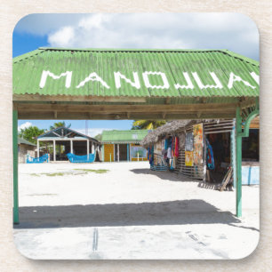 Mano Juan village in Saona Domenican Republic Coaster