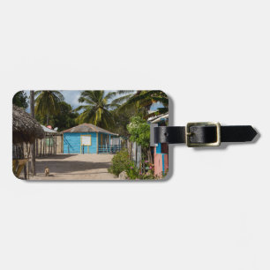 Mano Juan village in Saona Domenican Republic Luggage Tag