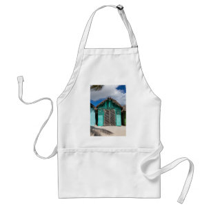Mano Juan village in Saona Domenican Republic Standard Apron