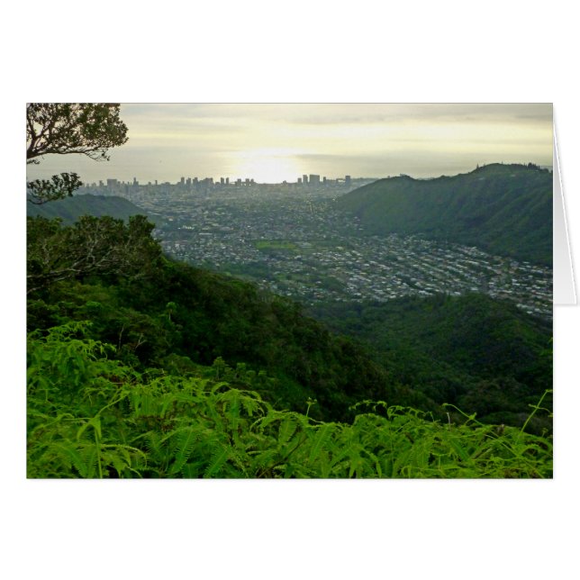 Manoa Valley to Waikiki (Front Horizontal)