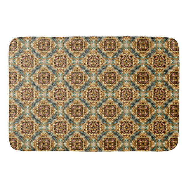 Manor Medallions Bath Mat (Front)
