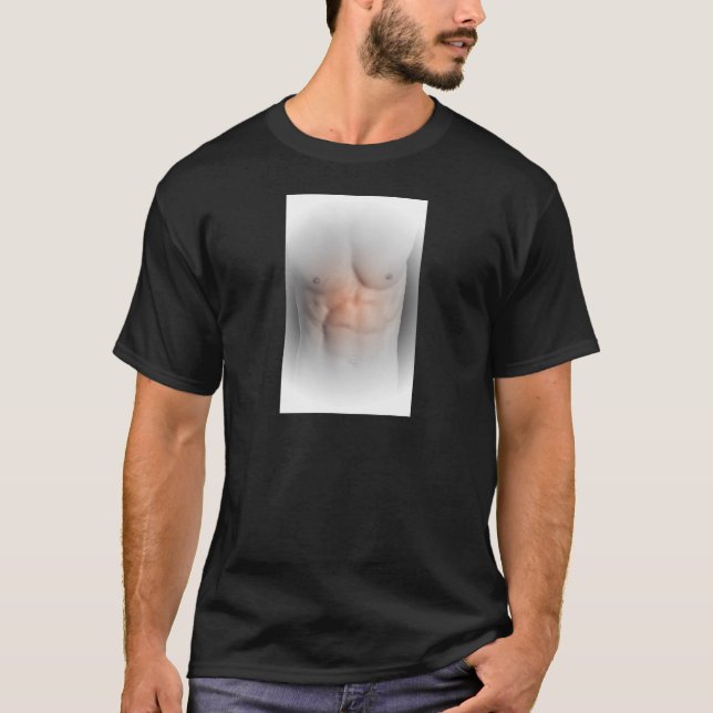 Man's Abs T-Shirt (Front)
