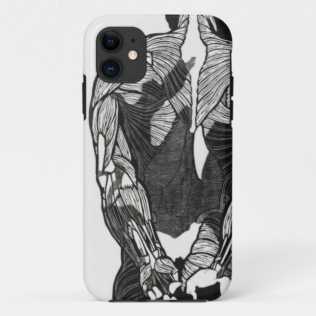 Man's Anatomy 5 Case-Mate iPhone Case (Back)