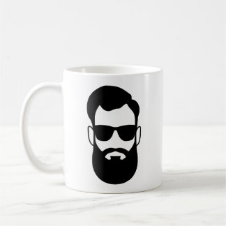 Man's Beard and Sunglasses Mug