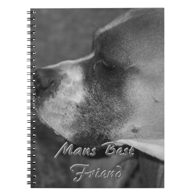 Mans Best Friend Notebook (Front)