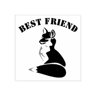 Man's Best Friend Sheltie Dog Rubber Stamp