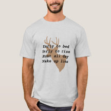 Man's Humourous Deer Hunting T-Shirt