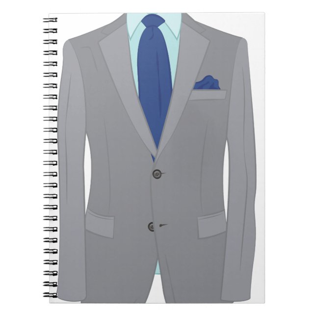 Mans Suit Notebook (Front)
