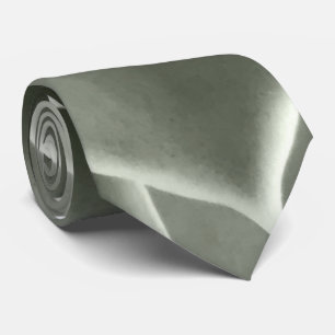 Man's Tie Sage Green Plant