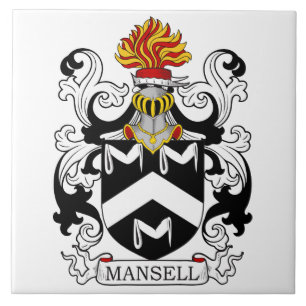Mansell Coat of Arms III Tile