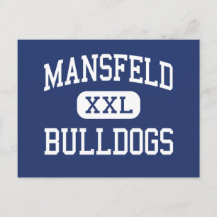 Mansfeld Bulldogs Middle Tucson Arizona Postcard