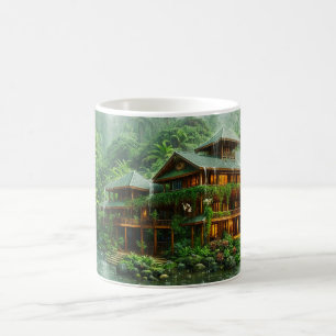 Mansion of the Tropical Rainforest Coffee Mug