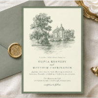 Mansion Venue Old Money Aesthetic Ivory Wedding 