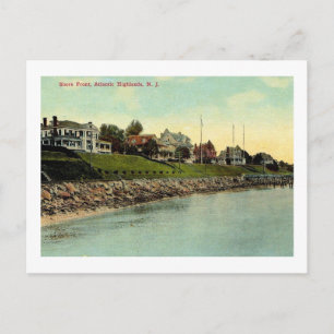Mansions, Highlands, New Jersey Vintage Postcard