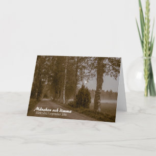 Månsken och dimma CC0546 Sideby Greeting Card