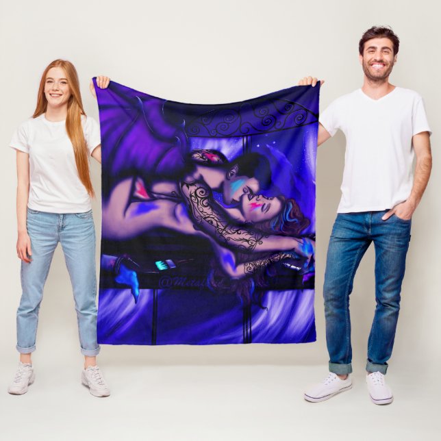 Manta Acotar Feyre and Rhys Fleece Blanket (In Situ)