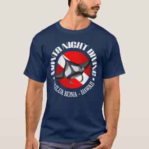 Manta Night Diving (Kailua Kona) T-Shirt