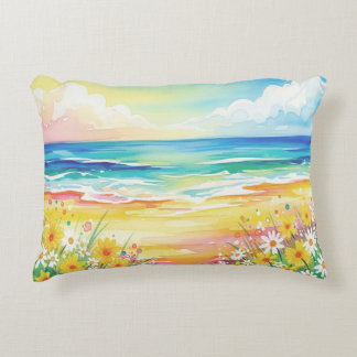 Manta playa de mi vida  decorative cushion