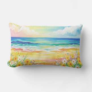 Manta playa de mi vida  lumbar cushion