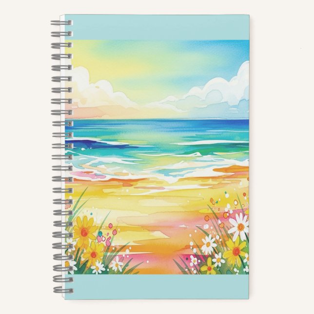 Manta playa de mi vida  notebook (Front)