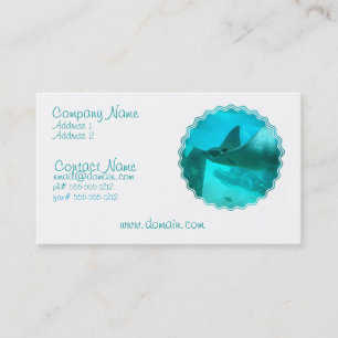Manta Ray Business Card