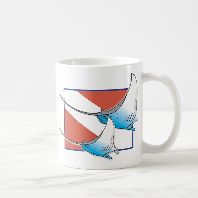 Manta Ray Coffee Mug (Right)
