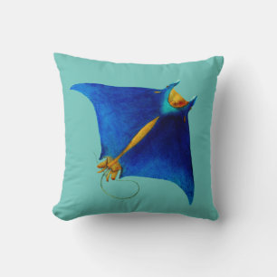 manta ray cushion