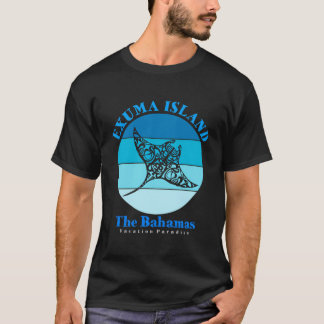 Manta Ray Exuma Island Bahamas Ocean T-Shirt