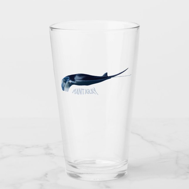 Manta Ray Glass (Front)