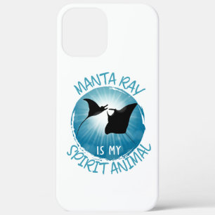 Manta Ray Is My Spirit Animal iPhone 12 Pro Max Case