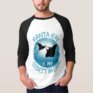 Manta Ray Is My Spirit Animal T-Shirt