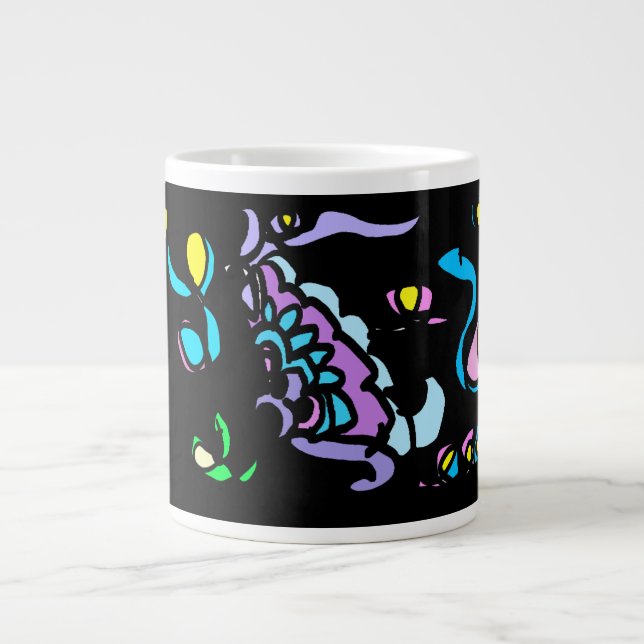 manta ray large coffee mug (Front)