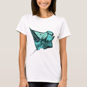 Manta Ray, (Manta birostris) T-Shirt