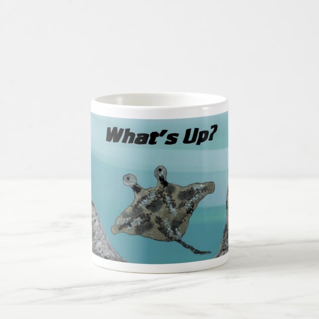 Manta Ray Ocean Coffee Mug (Center)